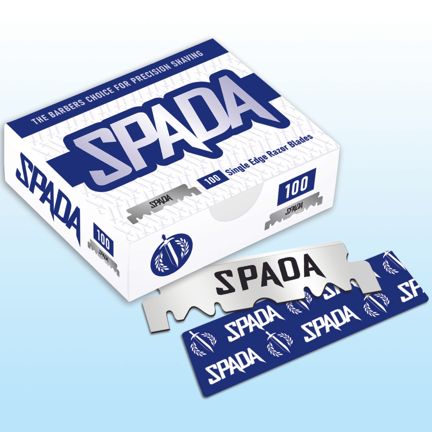 Spada Single Edge Razor Blade (100 CT)