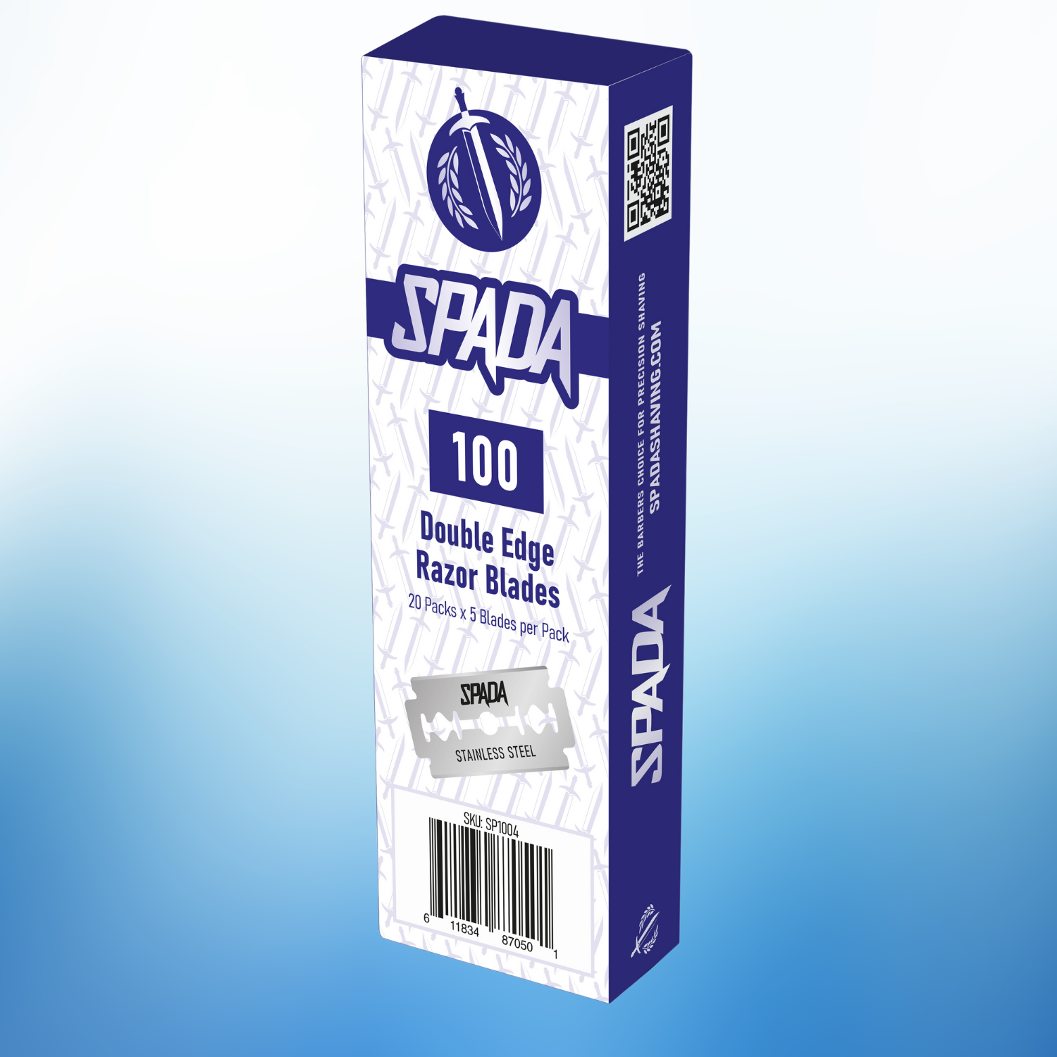 Spada Double Edge Razor Blades (100 CT)