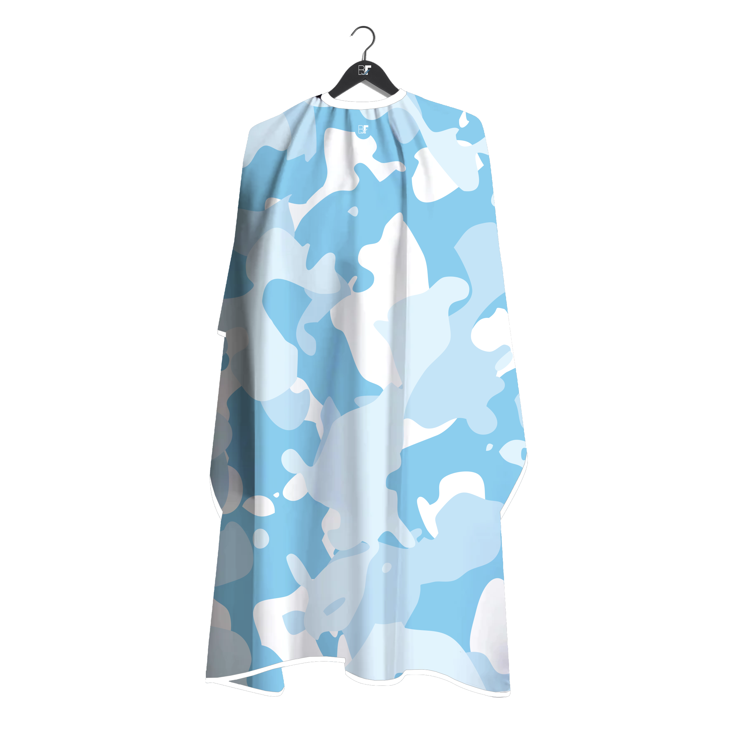 Barber Flow Camo Cape - Baby Blue