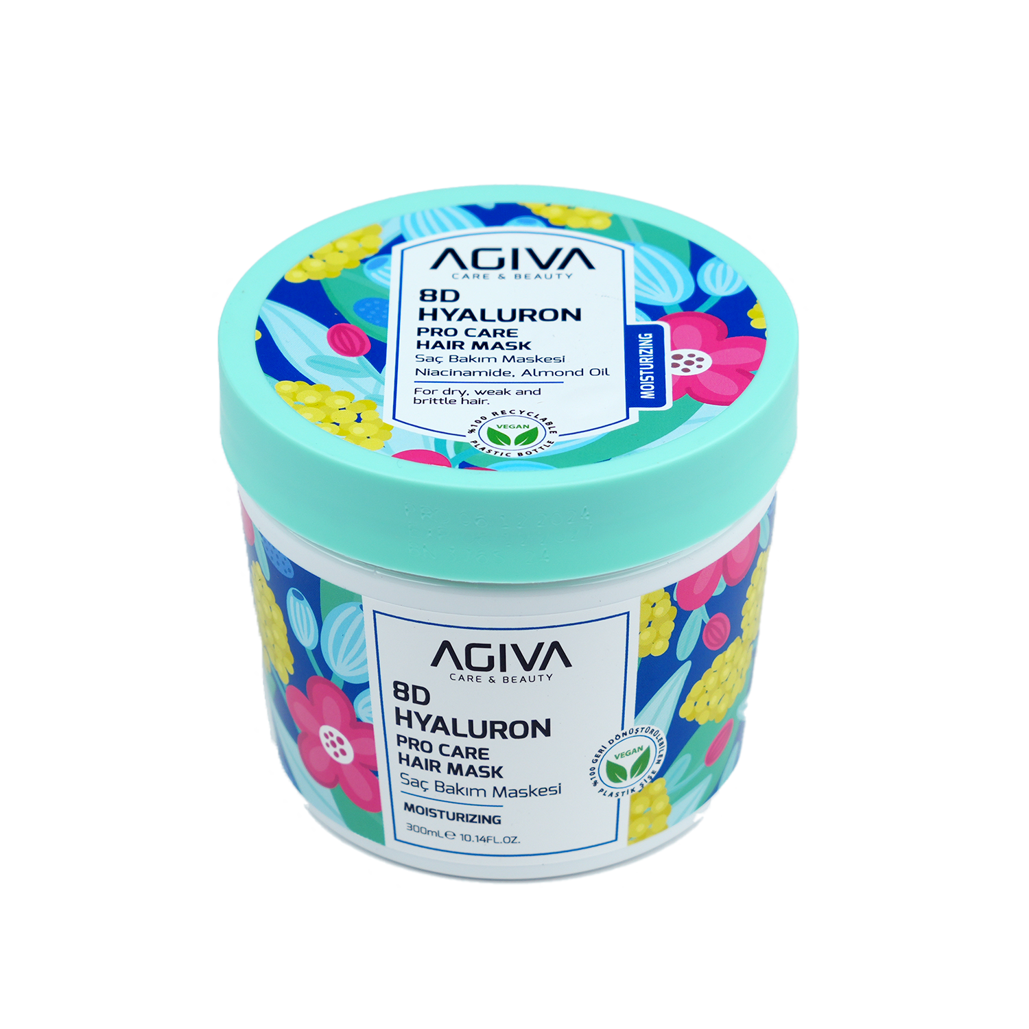 Agiva 8D Hyaluron Pro Care Hair Mask 300ML