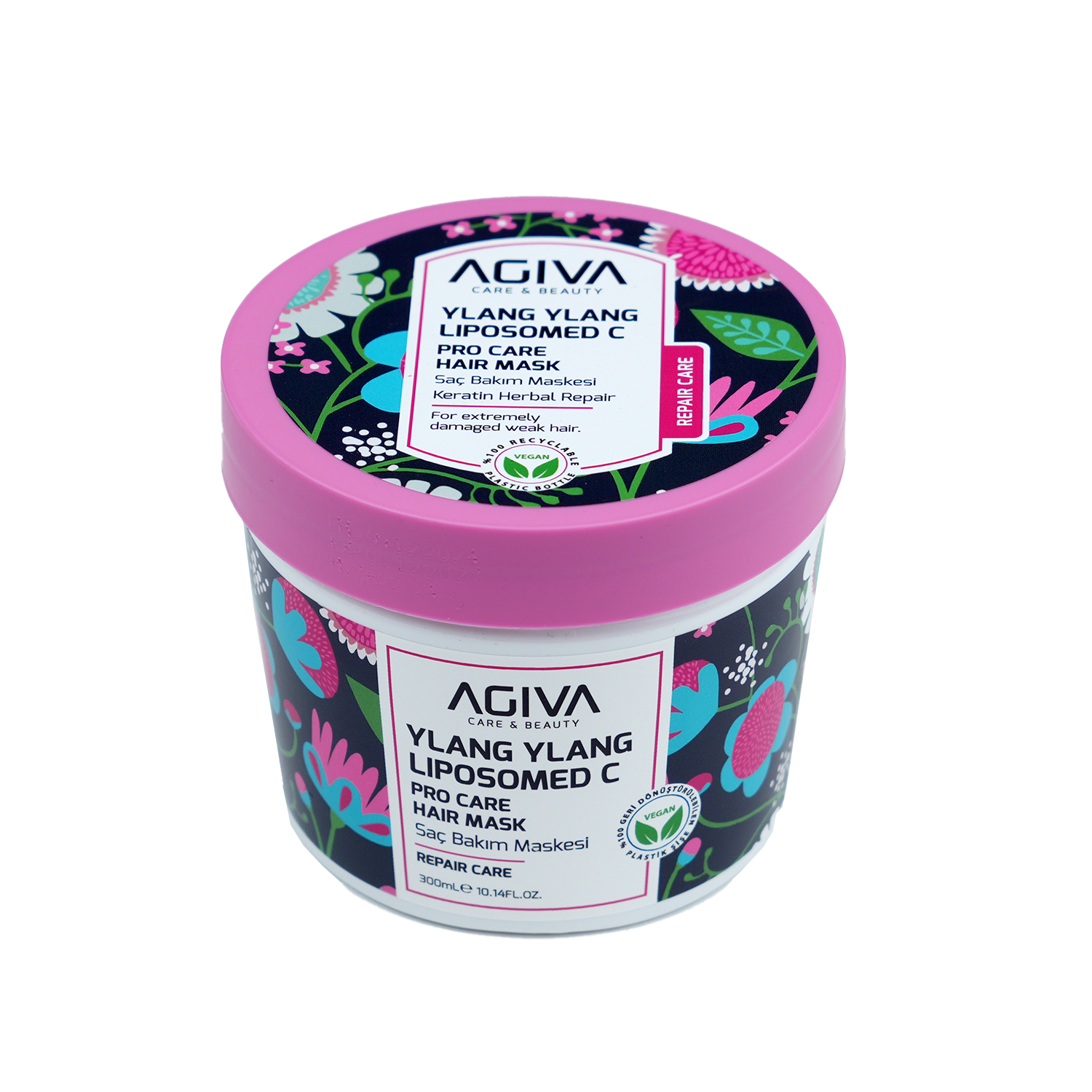 Agiva Ylang Ylang Lıpozom C Pro Care Hair Mask 300ML