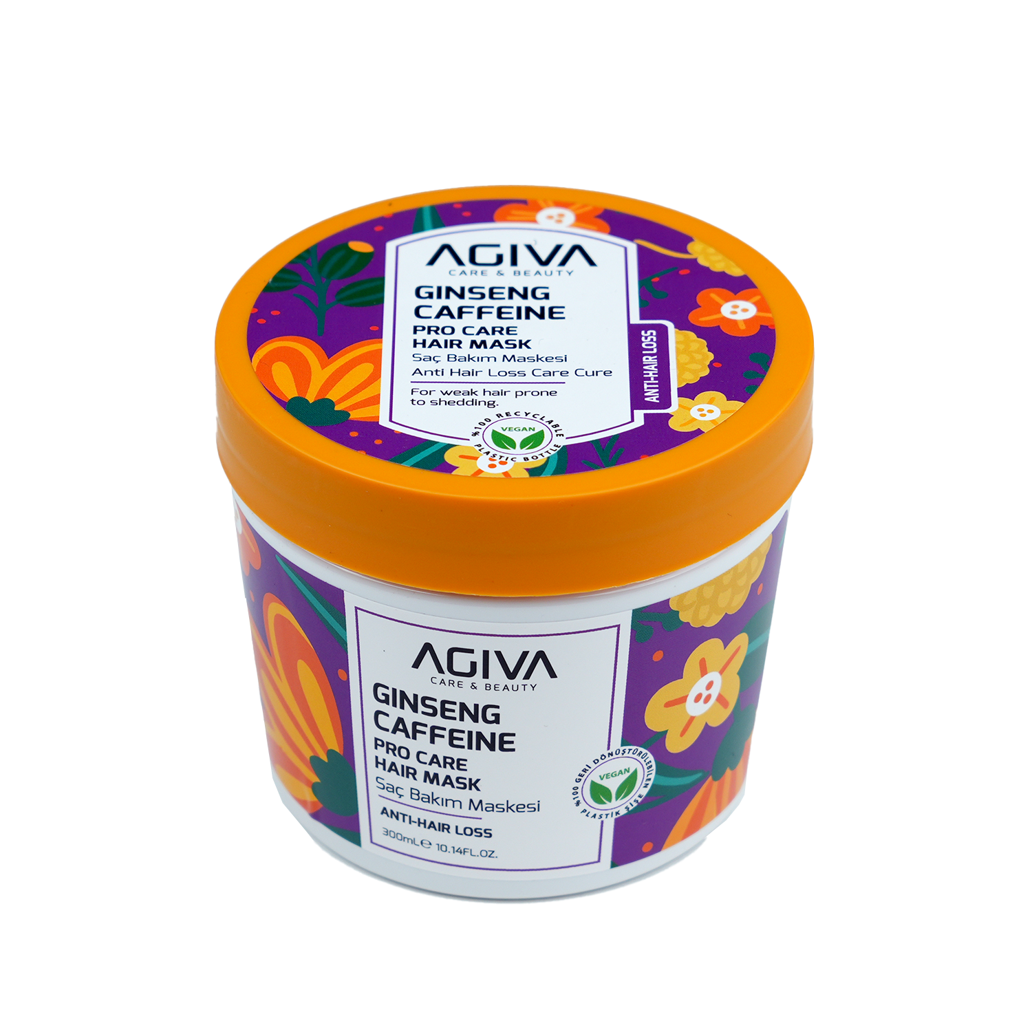 Agiva Caffeine Ginseng Pro Care Hair Mask 300ML